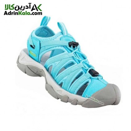 صندل کوهنوردی زنانه اسنوهاک مدل Rozhin کدSH-31 رنگ آبی فیروزه ای