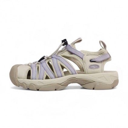 صندل طبیعت گردی زنانه اسنوهاک مدل Rozhin کدSH-31 رنگ کرم