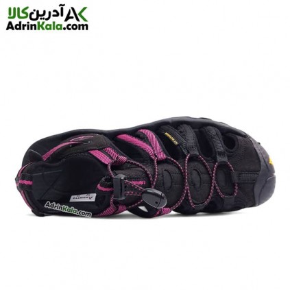 صندل آب نوردی و ساحل نوردی زنانه هامتو کد 710442B-6 رنگ مشکی/صورتی