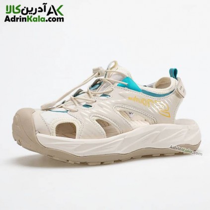 صندل زنانه اسنوهاک مدل Salo کد SN-S1254 رنگ کرم(بژ)/سبزآبی