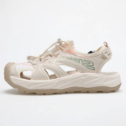 صندل زنانه اسنوهاک مدل Salo کد SN-S1254 رنگ کرم(بژ)/صورتی