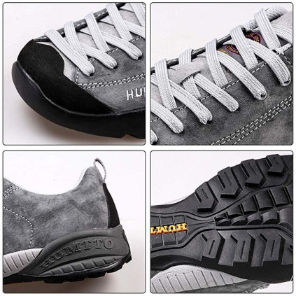 کفش هامتو پیاده روی مردانه 110030A-2 رنگ خاکستری