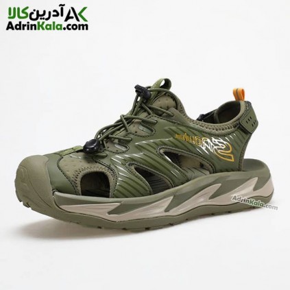 صندل جلو بسته مردانه اسنوهاک کد Capri مدل SN-S1253 رنگ سبز تیره