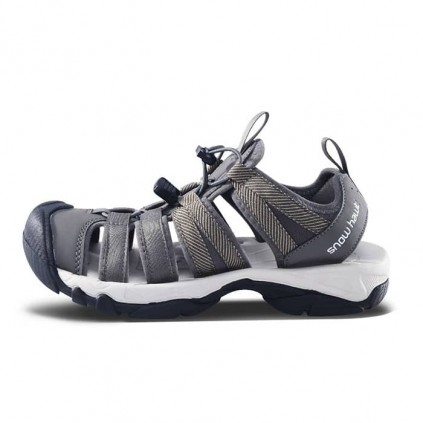 صندل مردانه اسنوهاک مدل Spinas کد SN-255 رنگ طوسی