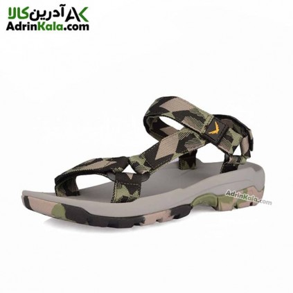 صندل آب نوردی و ساحل نوردی جلو باز مردانه اسنوهاک کد Sepante مدل SN-245 رنگ سبز
