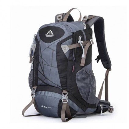 کوله پشتی کوهنوردي 30 لیتر آیوان مدل KA-9742 رنگ مشکی