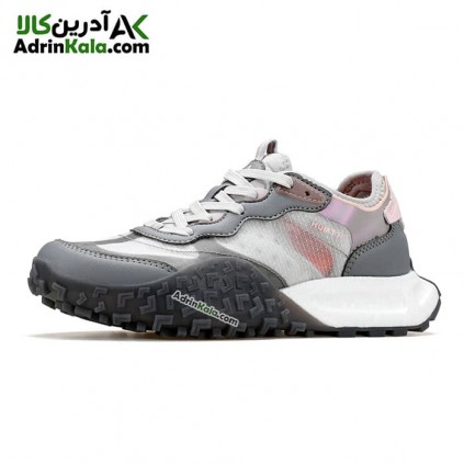 کفش پیاده روی هامتو زنانه کد 350719B-1 رنگ خاکستری/صورتی روشن
