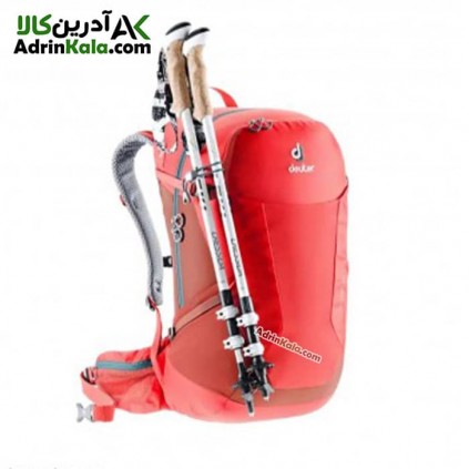 کوله پشتی دیوتر کوهنوردی 28 لیتری مدل futura رنگ قرمز
