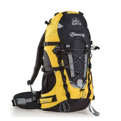 کوله پشتی کوهنوردی 28 لیتری قایا مدل ایلمان رنگ زرد/مشکی