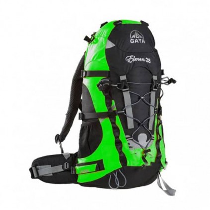 کوله پشتی طبیعت گردی 28 لیتری قایا مدل ایلمان رنگ سبز فسفری