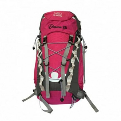کوله پشتی زنانه قایا 28+ لیتری مدل ایلمان رنگ طوسی/صورتی