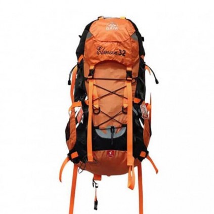 کوله پشتی کوهنوردی قایا 32 لیتری مدل ایلمان رنگ نارنجی
