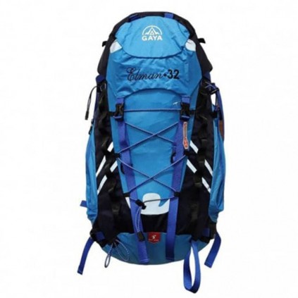 کوله پشتی 32+ لیتری کمپینگ قایا مدل ایلمان رنگ آبی روشن