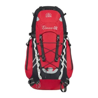 کوله پشتی کوهنوردی 32+ لیتری قایا مدل ایلمان رنگ قرمز