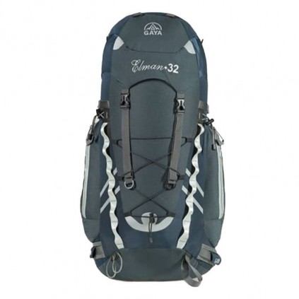 کوله پشتی مردانه 32+ لیتری قایا مدل ایلمان رنگ آبی/سرمه ای