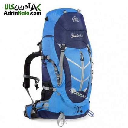 کوله پشتی کوهنوردی 45+ لیتر قایا مدل قاید رنگ آبی
