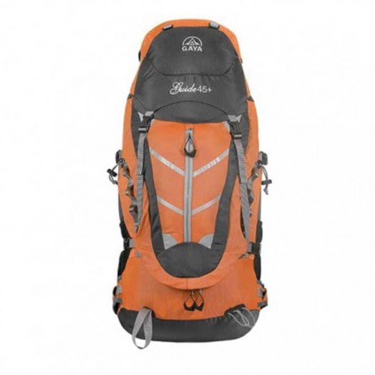 کوله پشتی کمپینگ 45+ لیتر قایا مدل قاید رنگ نارنجی