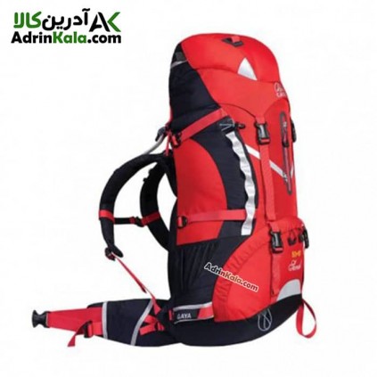 کوله پشتی کوهنوردی 50+10 لیتر قایا مدل سانال رنگ قرمز