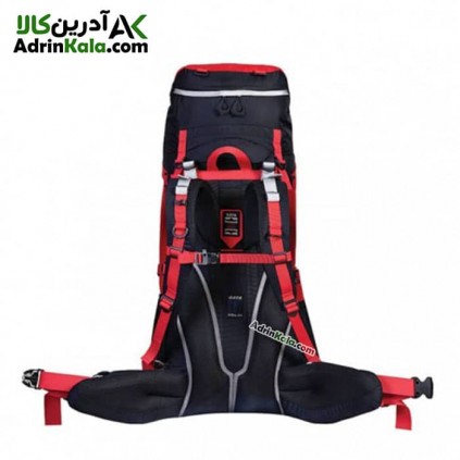 کوله پشتی کوهنوردی قایا 60 لیتری مدل سانال رنگ قرمز