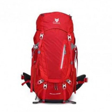 کوله پشتی کوهنوردی کاراکال 55+10 لیتری مدل KA-8074 رنگ قرمز