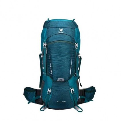 کوله پشتی مسافرتی کاراکال 55+10 لیتری مدل KA-8074 رنگ سبز کله غازی