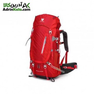 کوله پشتی 55+10 لیتری کاراکال مدل KA-8074 رنگ قرمز