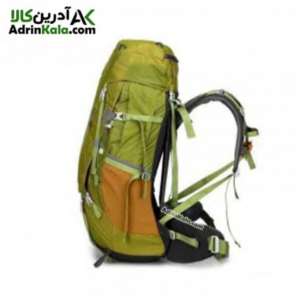 کوله پشتی طبیعت گردی کاراکال 55+10 لیتری مدل KA-8074 رنگ سبز روشن